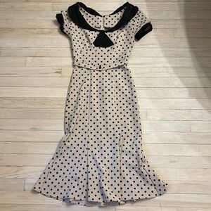 Stop staring 1930s style dress XS